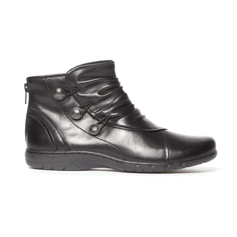 Botas Rockport Mujer Mexico - Cobb Hill Penfield Negros - KAXGZ3690